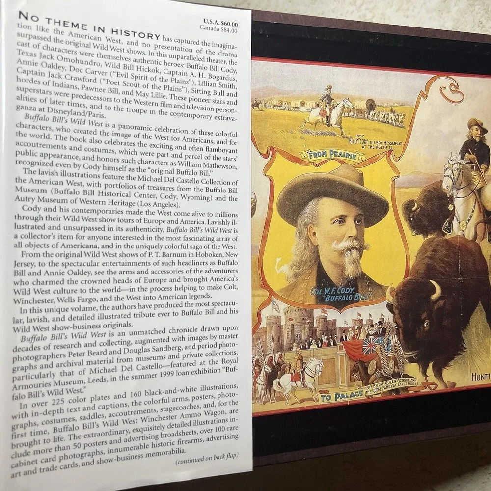 BUFFALO BILL'S WILD WEST: AN AMERICAN‎ LEGEND SIGNED LIMITED EDITION BOOK NR